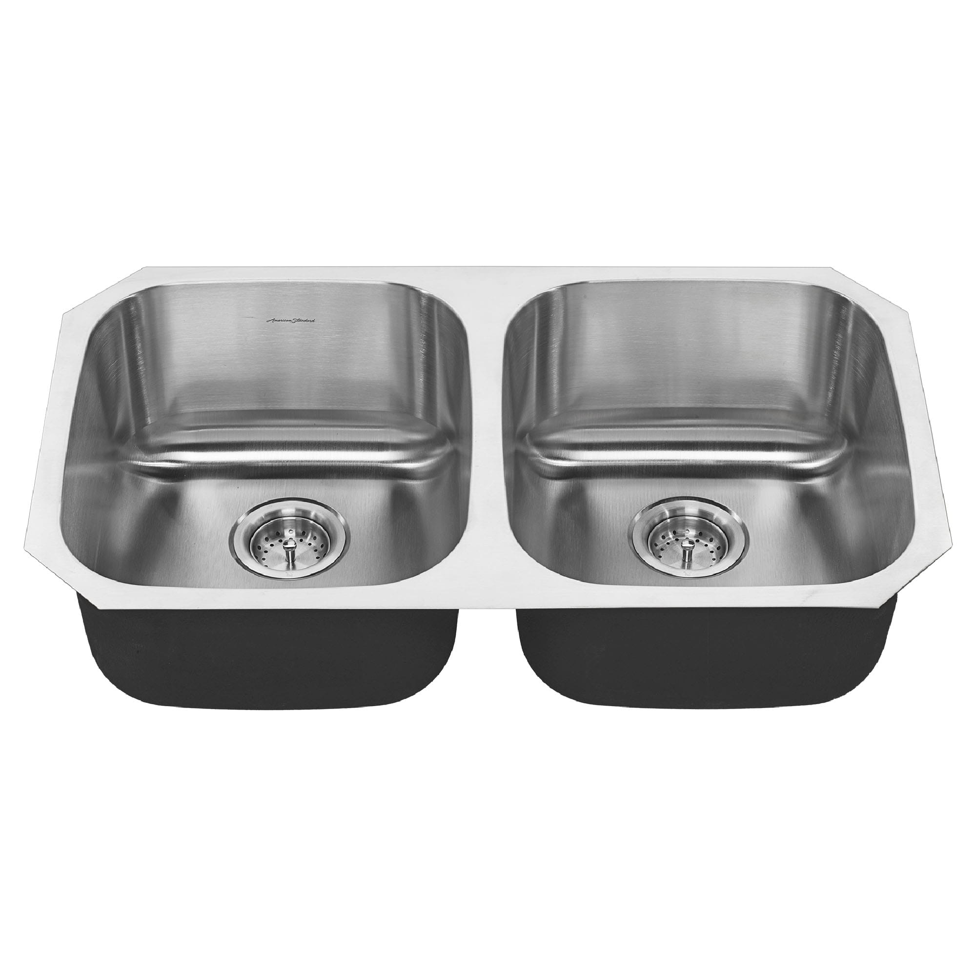Portsmouth® 32 x 18-Inch Stainless Steel Undermount Double-Bowl Kitchen Sink